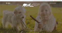 Desktop Screenshot of amsvet.com